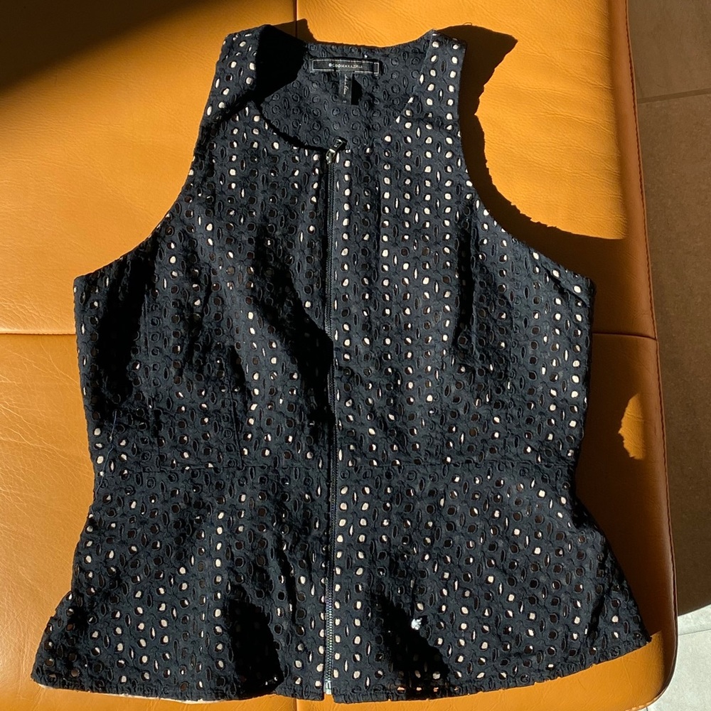 BCBG black tank top